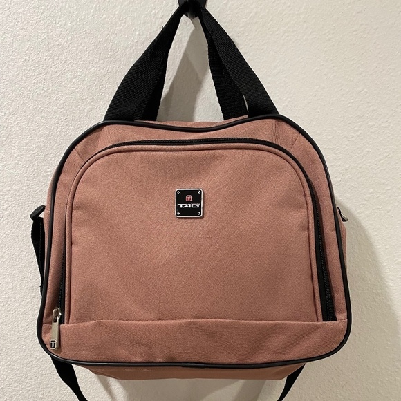 Pink TAG, small travel bag with two separate compartments - Picture 1 of 11